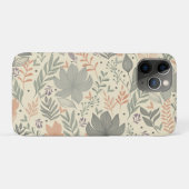 Coques Case-Mate iPhone Hand Drawn Flowers (Dos (Horizontal))