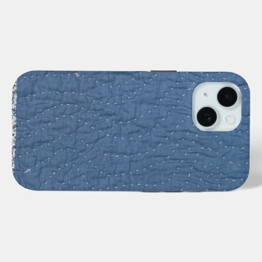 Coques Case-Mate iPhone Hand-quilted stitched phone case (Verso (horizontal))