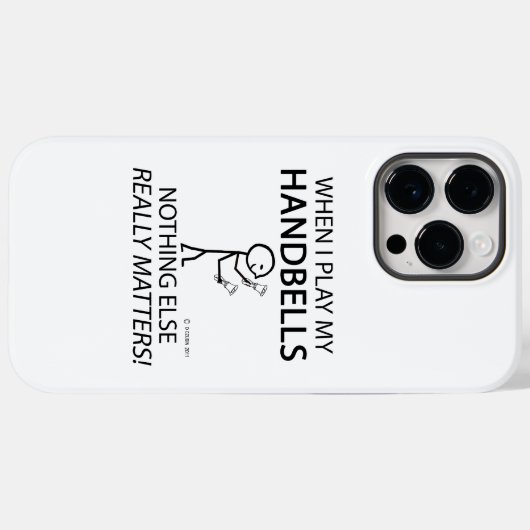 Coques Case-Mate iPhone Handbells Nothing Else Matters Coque-Mate iPhone C (Verso (horizontal))