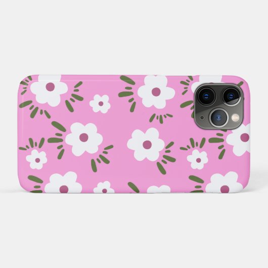 Coques Case-Mate iPhone Happy Flowers (Dos (Horizontal))