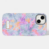 Coques Case-Mate iPhone Happy Flowers Pastels (Verso (horizontal))