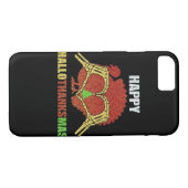 Coques Case-Mate iPhone Happy Hallothanksmas Fun Holiday Season Mashup (Dos (Horizontal))