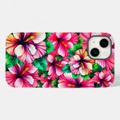 Coques Case-Mate iPhone Happy Hibiscus Hawaiian floral (Verso (horizontal))