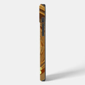 Coques Case-Mate iPhone Happy Holidays Circle Art Print/Design (Verso / Gauche)