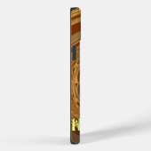 Coques Case-Mate iPhone Happy Holidays Circle Art Print/Design (Verso / Droite)