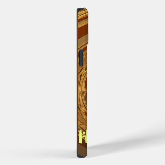 Coques Case-Mate iPhone Happy Holidays Circle Art Print/Design (Verso / Droite)