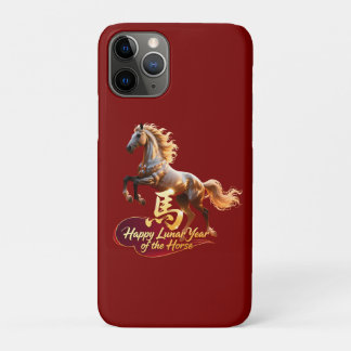 Case-Mate iPhone Case Happy Lunar New Year Majestic Golden Horse 