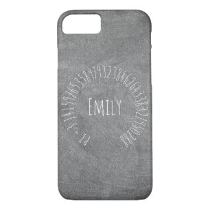 Case-Mate iPhone Case Happy Pi Day Chiffres mathématiques 3.14 Chalks ma
