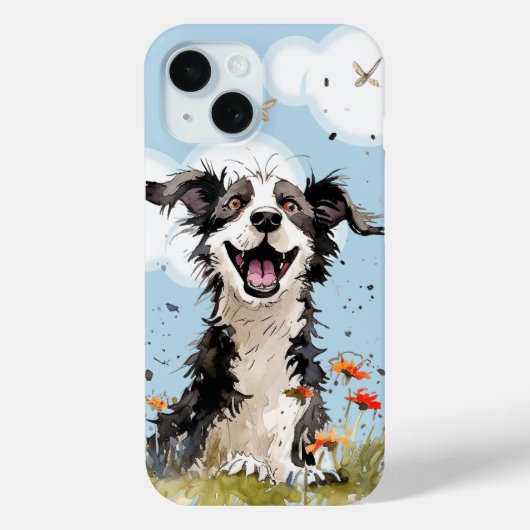 Coques Case-Mate iPhone Happy Pup (Verso)