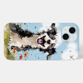 Coques Case-Mate iPhone Happy Pup (Verso (horizontal))