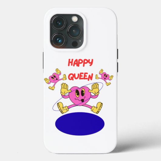 Coques Case-Mate iPhone Happy Queen Phone Case (Verso)