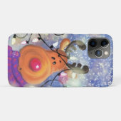 Coques Case-Mate iPhone Happy Reindeer - Joyeux Noël - (Dos (Horizontal))