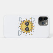Coques Case-Mate iPhone Happy Smiling Sun Cartoon - Minimalist Kawaii Suns (Dos (Horizontal))