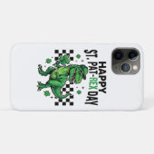 Coques Case-Mate iPhone Happy St Pat-Rex Day Dinosaur Party (Dos (Horizontal))