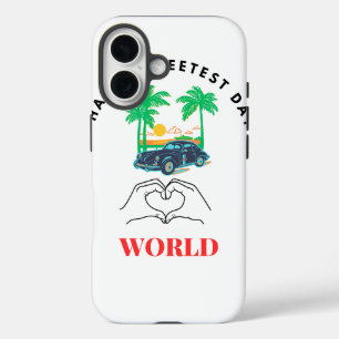 Coques iPhone 16 Happy Sweetest Day Mobile Cover