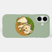 Coques Case-Mate iPhone Happy Westie on Nature Trail (Verso (horizontal))
