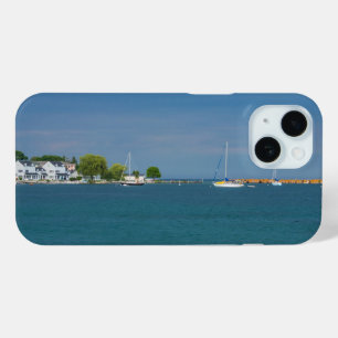 Coque Pour iPhone 15 Harbour Mackinac Island Coque-coque iphone-Mate