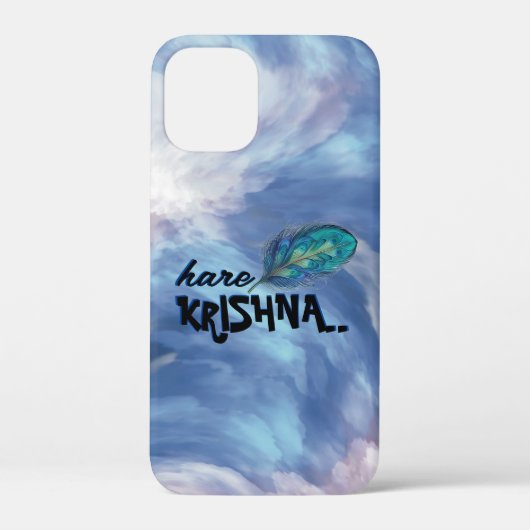 Coques Case-Mate iPhone "Hare Krishna" Peacock Feather Hindu (Verso)