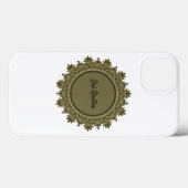 Coques Case-Mate iPhone Hare Krishna - Sri Radhe - Radha Krishna fleurs (Verso (horizontal))