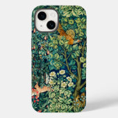 Coques Case-Mate iPhone Hares d'ANIMAUX FORESTIERS, Oiseau de faisan Vert (Verso)