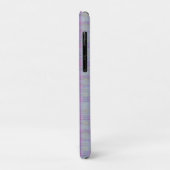 Coques Case-Mate iPhone Harmonie carreaux lavande (Dos/Gauche)