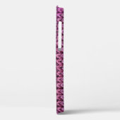 Coques Case-Mate iPhone Harmonie de Knit : Texture de bande violette (Verso / Gauche)