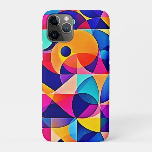 Coques Case-Mate iPhone Harmonie géométrique vive (Dos)