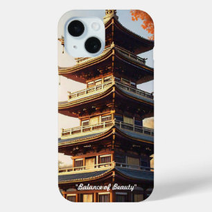 Coque Pour iPhone 15 "Harmonie japonaise"