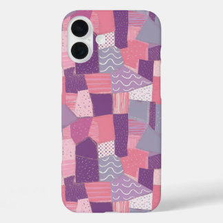 Coques iPhone 16 Plus Harmonie Joueuse Patchwork