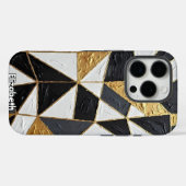 Coques Case-Mate iPhone Harmonie tripartite : Interlace d'or (Verso (horizontal))