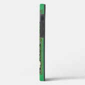 Coques Case-Mate iPhone Harpe d'argent, Shamrock, St. Patrick's Day, Vinta (Verso / Gauche)