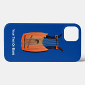 Coques Case-Mate iPhone Harpe du roi David (Verso (horizontal))