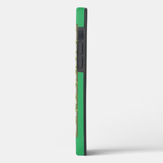 Coques Case-Mate iPhone Harpe et chien, Shamrock, Saint Patrick's Day, Vin (Verso / Gauche)