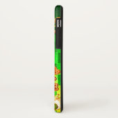 Coques Case-Mate iPhone HARPE IRLANDAISE, TRÈFLES VERTS DORÉS Fête de la S (Dos/Gauche)