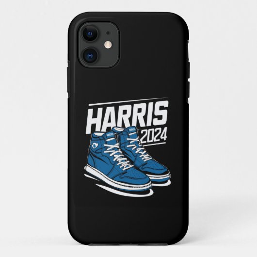 Coques Case-Mate iPhone Harris 24 Vote Président Kamala Baskets d'élection (Dos)