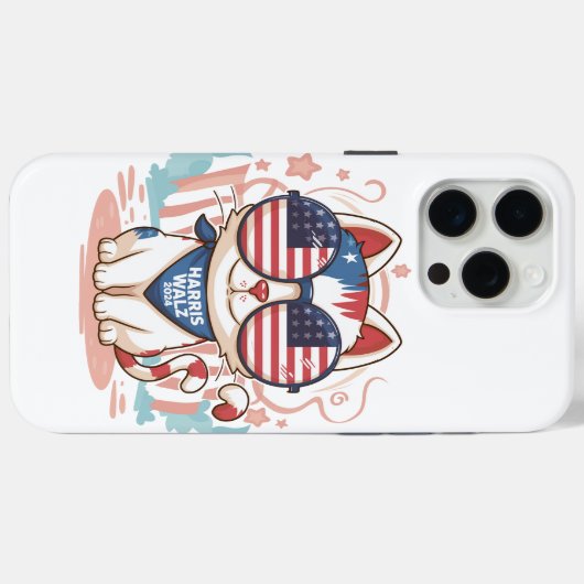 COQUES Case-Mate iPhone HARRIS WALZ 2024 (Verso (horizontal))