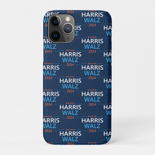 Coques Case-Mate iPhone Harris Walz 2024 pour Président (Dos)