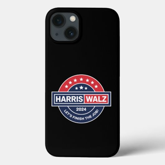 Coques Case-Mate iPhone Harris Walz 24 Kamala Harris Madame la Présidente  (Verso)