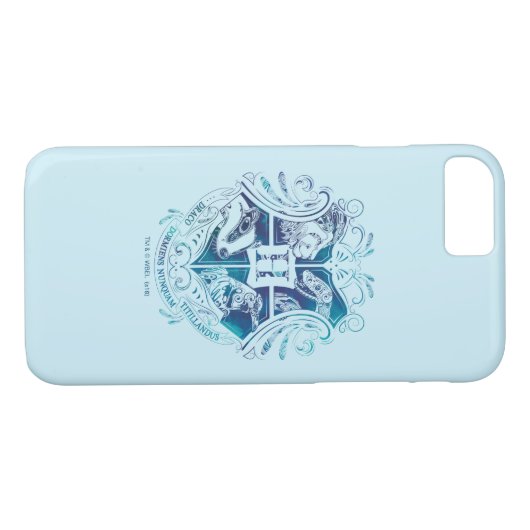 Coques Case-Mate iPhone Harry Potter | Aguamenti HOGWARTS™ Crest (Dos (Horizontal))