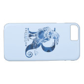 Coques Case-Mate iPhone Harry Potter | Aguamenti RAVENCLAW™ Graphique (Dos (Horizontal))