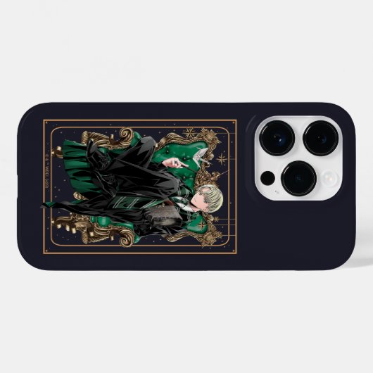 Coques Case-Mate iPhone HARRY POTTER™ | Anime Draco Malfoy Assis (Verso (horizontal))