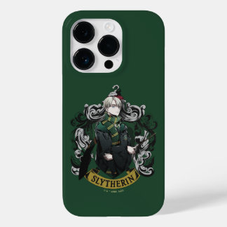 Coque Pour iPhone 14 Pro HARRY POTTER™ | Anime Draco Malfoy House Crest