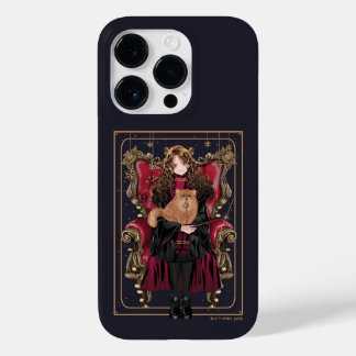 Coque Pour iPhone 14 Pro HARRY POTTER™ | Anime Hermione Granger assis
