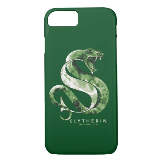Coques Case-Mate iPhone Harry Potter | Aquarelle SLYTHERIN™ (Dos)