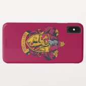 Coques Case-Mate iPhone Harry Potter | Blason de Gryffondor Or et Rouge (Dos (Horizontal))