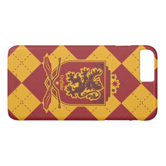 Coques Case-Mate iPhone Harry Potter | Blason de QUIDDITCH™ Gryffindor (Dos (Horizontal))