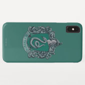 Coques Case-Mate iPhone Harry Potter | Blason de Serpentard Vert (Dos (Horizontal))