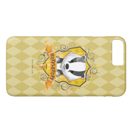 Coques Case-Mate iPhone Harry Potter | Charme HUFFLEPUFF™ Crest (Dos (Horizontal))