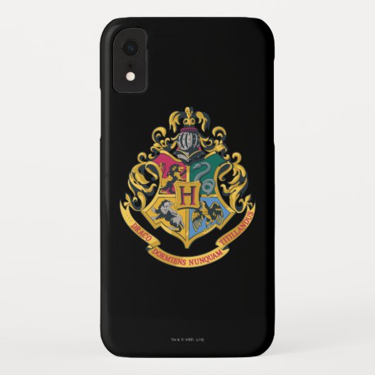 Coques Case-Mate iPhone Harry Potter | Cimier de Poudlard - Couleur complè (Dos)