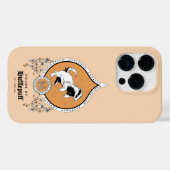 Coques Case-Mate iPhone HARRY POTTER™ | Délicat croquis HUFLEPUFF™ Crest (Verso (horizontal))